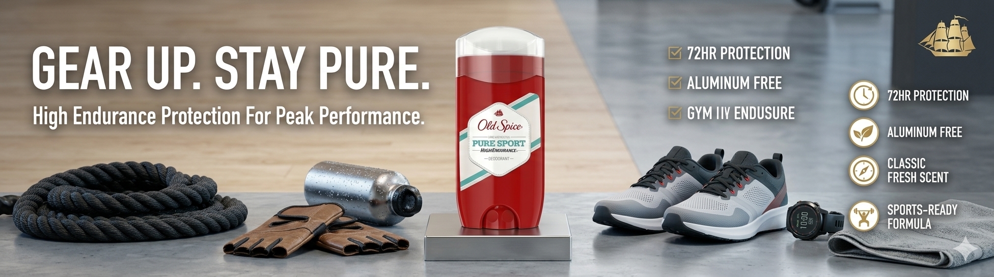 Old Spice Pure Sport Deodorant